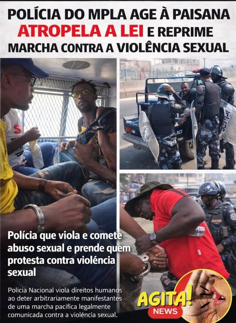 REPRIMIDA MARCHA SOBRE ABUSOS SEX